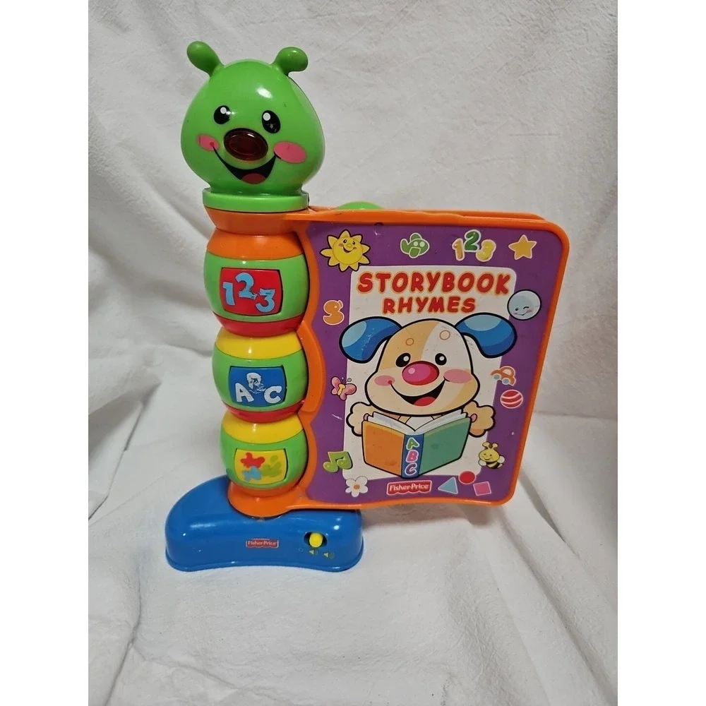 Fisher Price Laugh and Learn Storybook Rhymes Music Toy Talking Sounds 10